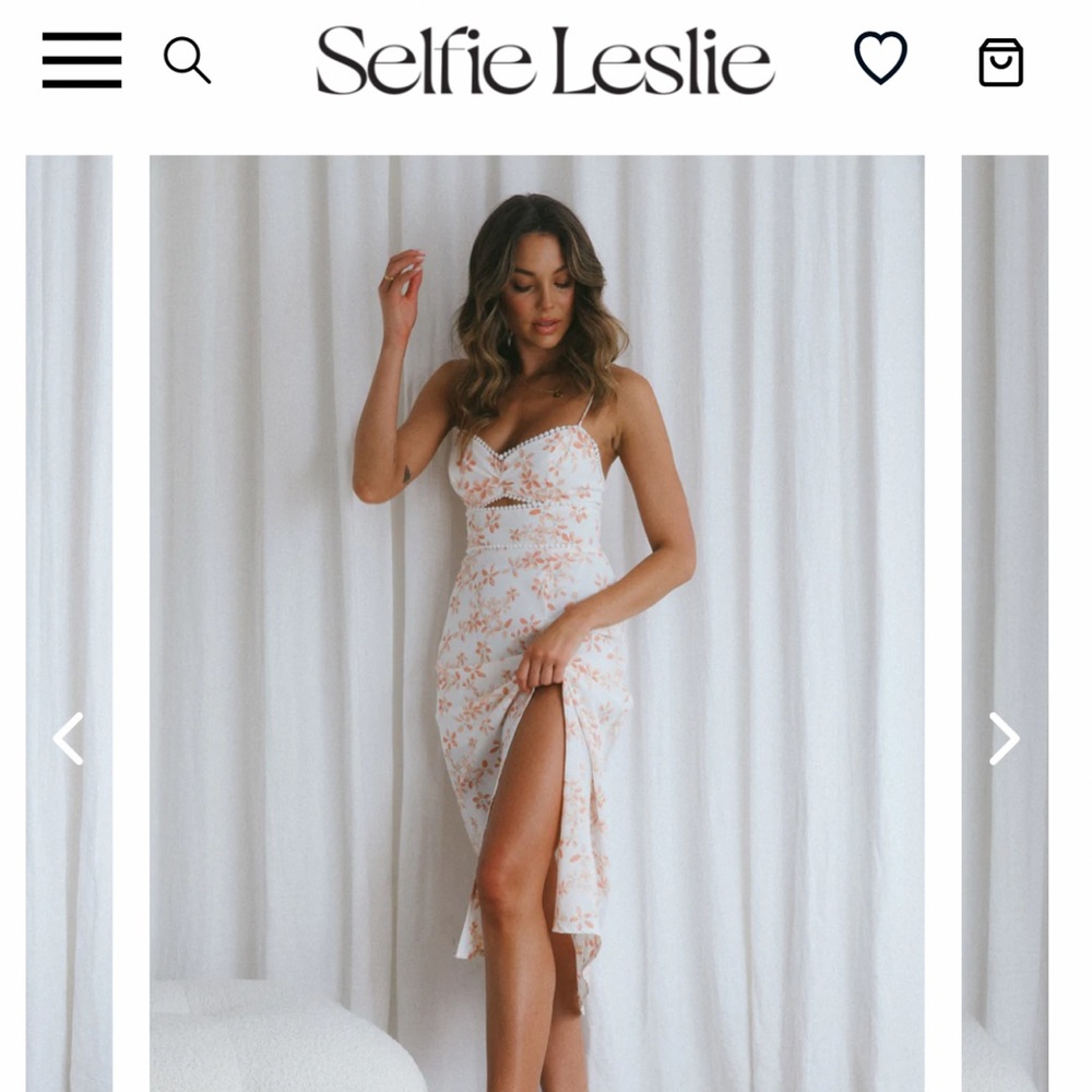 Selfie Leslie dress with tags